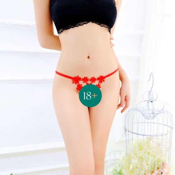 Women Sexy Flower Thong Panties For Her | buy Adult toys Online at 18Plus World Malaysia