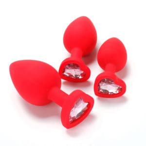 Anal Jewelled Silicon Butt Plug For LGBT | buy Adult toys Online at 18Plus World Malaysia