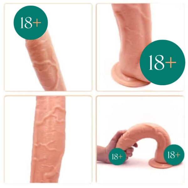 12 Inch Big Man Realistic Dildo For Her | buy Adult toys Online at 18Plus World Malaysia