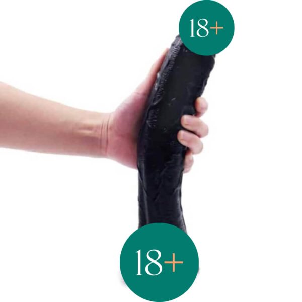 12 Inch Black Man Realistic Dildo For Her | buy Adult toys Online at 18Plus World Malaysia