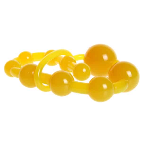 SEX-BOX Yellow Anal Bead Chain Anal | buy Adult toys Online at 18Plus World Malaysia