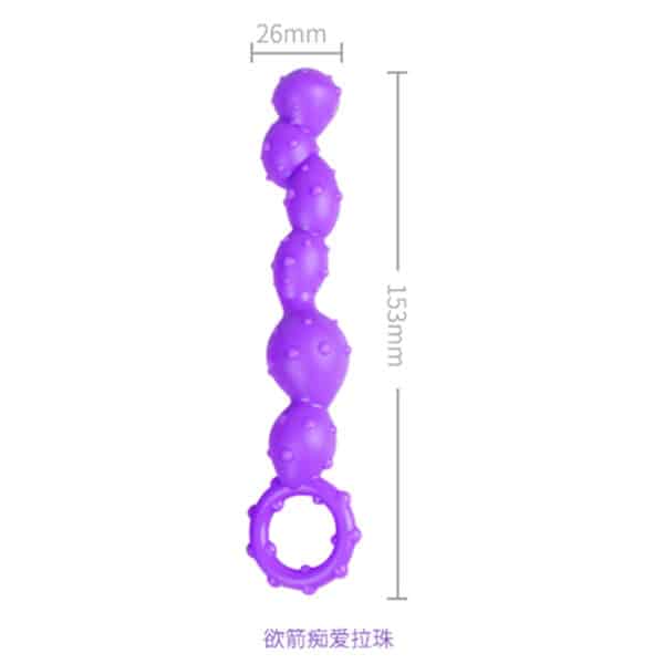 ARROW Purple Anal Bead Design Anal | buy Adult toys Online at 18Plus World Malaysia