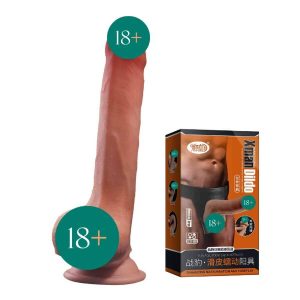MARS Strap-on Realistic Curve Dildo (L) For Her | buy Adult toys Online at 18Plus World Malaysia