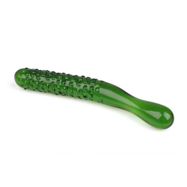 CUCUMBER Crystal Glass Dildo Anal | buy Adult toys Online at 18Plus World Malaysia