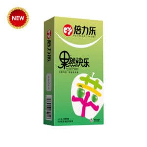 PLEASURE MORE Apple Flavor Condom (10 pcs) Condom | buy Adult toys Online at 18Plus World Malaysia