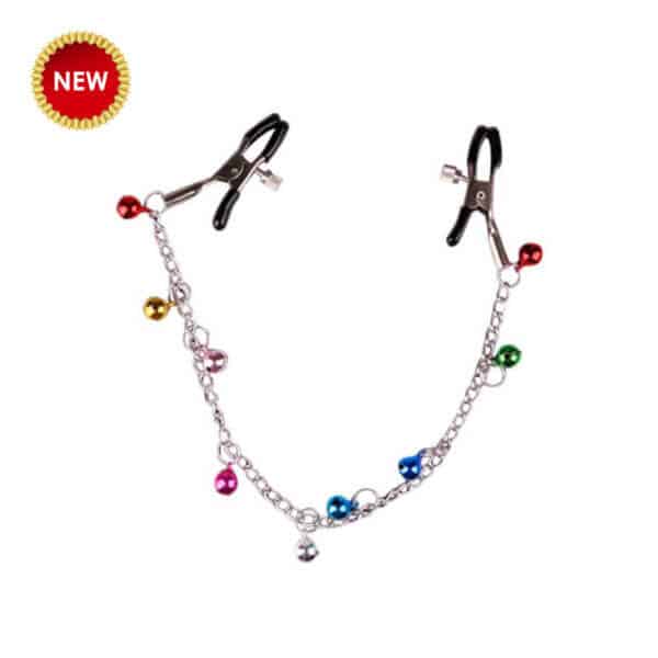 Cute Colorful RING Nipple Chain For Her | buy Adult toys Online at 18Plus World Malaysia