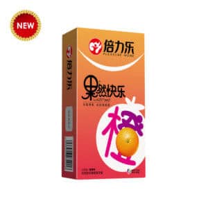 PLEASURE MORE Orange Flavor Condom (10 pcs) Condom | buy Adult toys Online at 18Plus World Malaysia