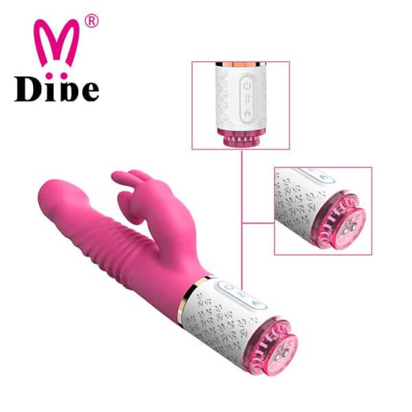 DIBE 10th Generation Rabbit Head Licking Vibrator AV Vibrator | buy Adult toys Online at 18Plus World Malaysia