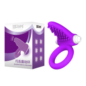 Tongue Design Vibrate Cock Ring For Him | buy Adult toys Online at 18Plus World Malaysia