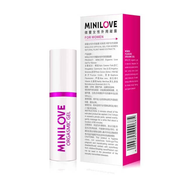 MINILOVE Women Orgasmic Gel 10ml For Her | buy Adult toys Online at 18Plus World Malaysia