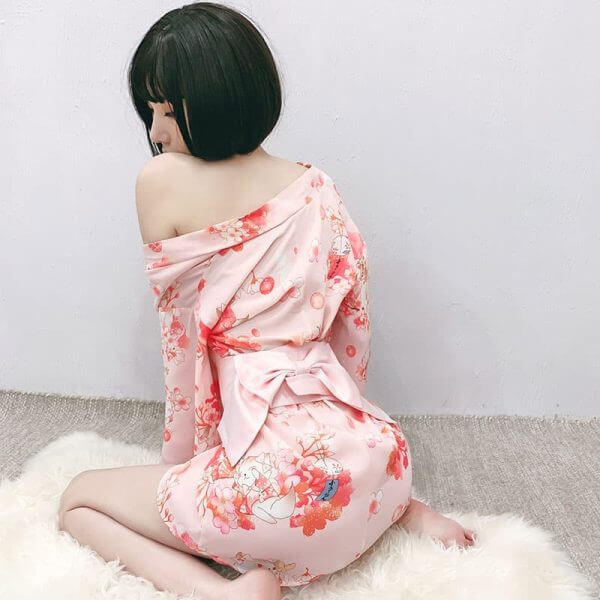 GUIRUO Japan Sexy Lace Sakura Wear Costumes | buy Adult toys Online at 18Plus World Malaysia