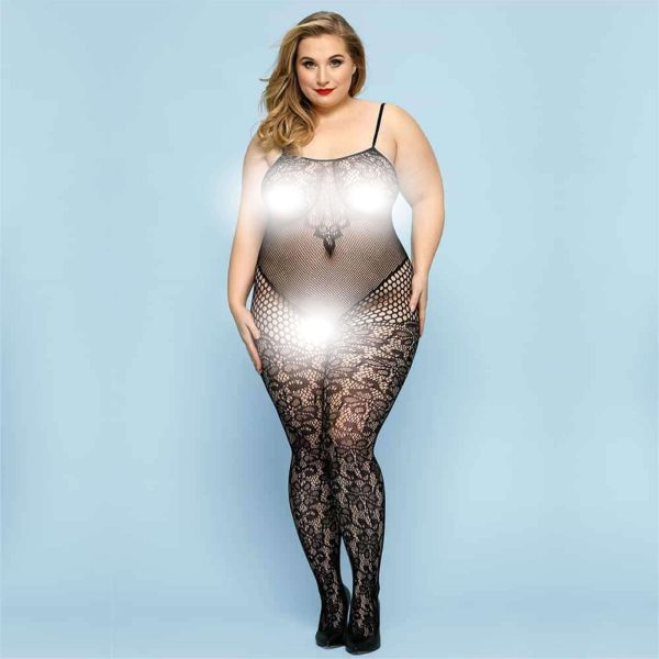Black Lace Rock Plus Size Lingerie For Her | buy Adult toys Online at 18Plus World Malaysia