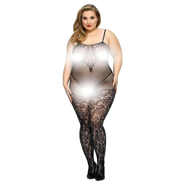Black Lace Rock Plus Size Lingerie For Her | buy Adult toys Online at 18Plus World Malaysia
