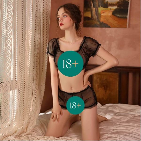 GUIRUO Transparent Sexy Shirt & Pant For Her | buy Adult toys Online at 18Plus World Malaysia