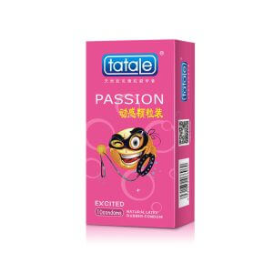 TATALE Rose Flavor Condom 10’s Condom | buy Adult toys Online at 18Plus World Malaysia