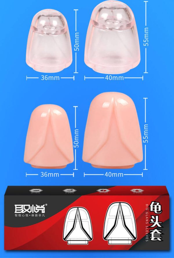 Men Big Glans Sleeves Condom | buy Adult toys Online at 18Plus World Malaysia