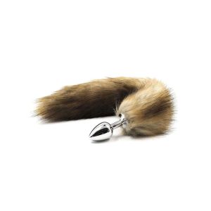 Wild Fox Tail Anal Butt Plug (Brown) Anal | buy Adult toys Online at 18Plus World Malaysia