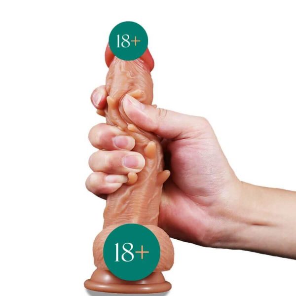 Raised Veins Super Realistic Dildo For Her | buy Adult toys Online at 18Plus World Malaysia