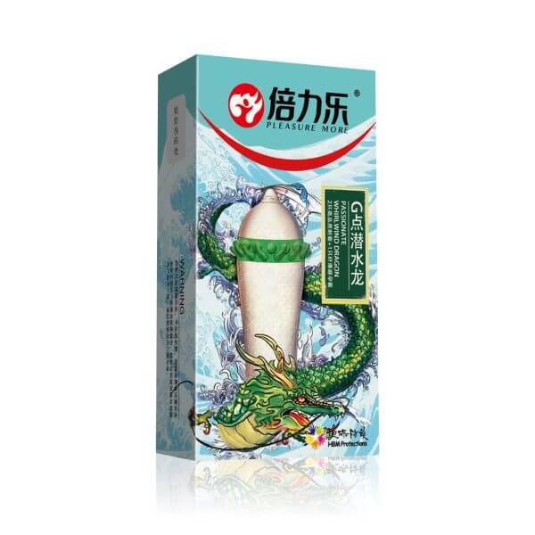 PLEASURE MORE Dot Strip Whirlwind Condom (2 pcs) Condom | buy Adult toys Online at 18Plus World Malaysia