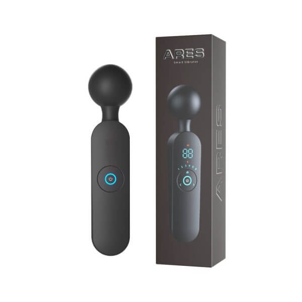 ARES Black Warrior Smart Vibrator Rod AV / Clitoral Massager | buy Adult toys Online at 18Plus World Malaysia