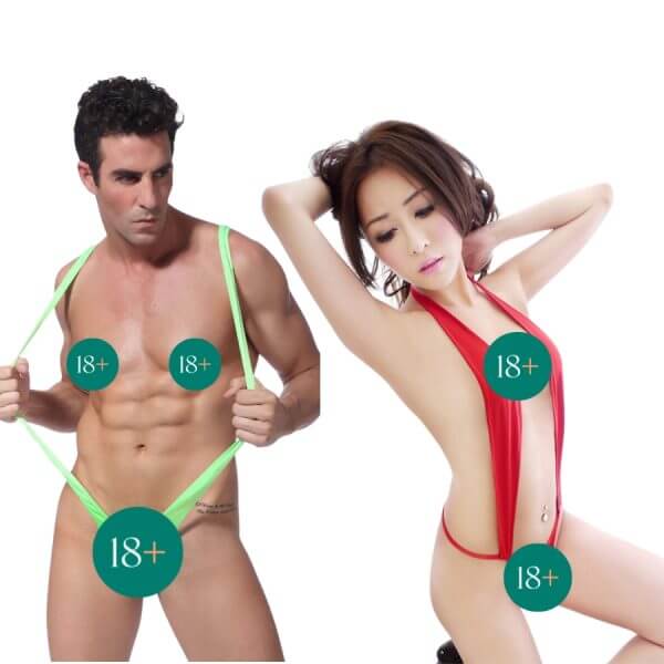 V-Shape Couple Sexy Wear Set For Her | buy Adult toys Online at 18Plus World Malaysia