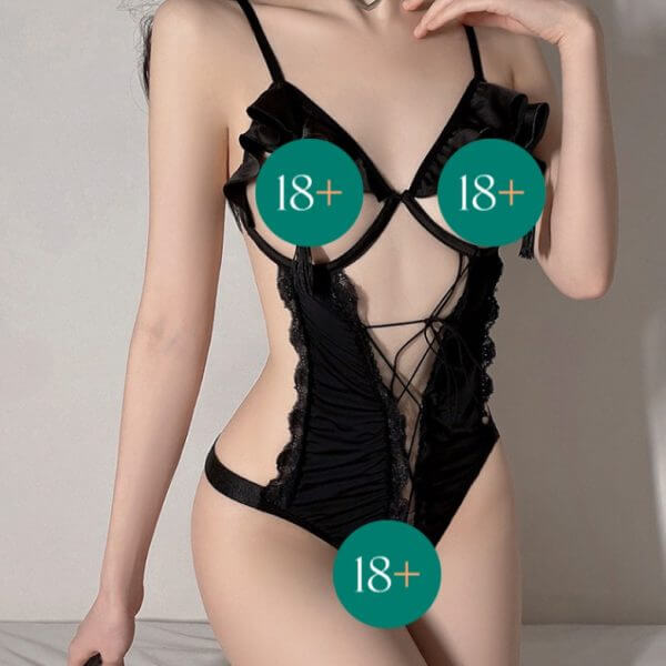 Wild Girl Chest Hollow Crotchless Bodysuit Lingerie For Her | buy Adult toys Online at 18Plus World Malaysia