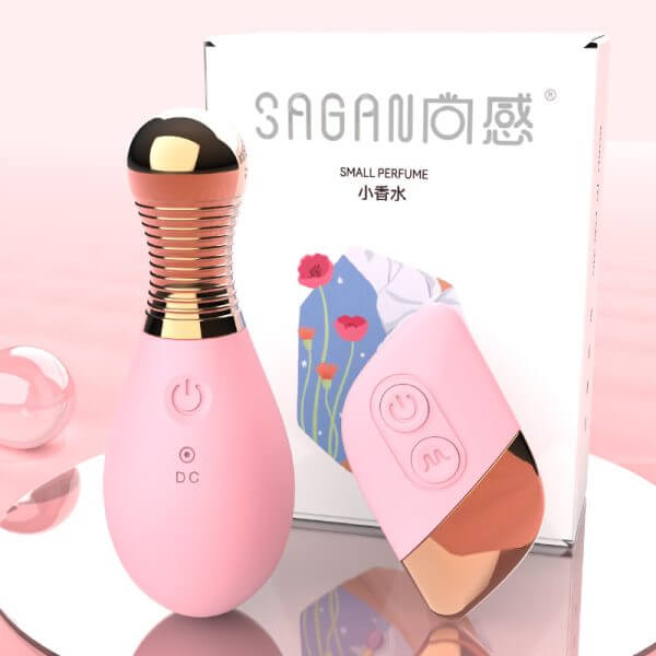 SAGAN Pink Small Perfume Egg Vibrator Egg Vibrator | buy Adult toys Online at 18Plus World Malaysia